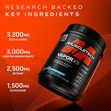 MuscleTech Vapor X5 Pre-Workout for Optimal Energy