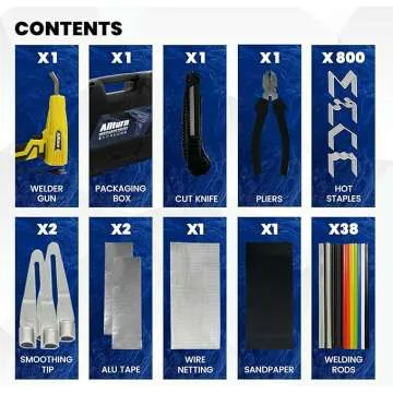 Plastic Welder Kit for Efficient Bumper Repairs