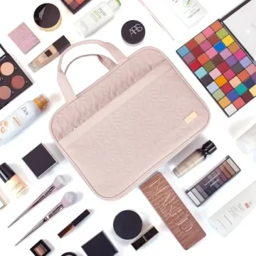 NISHEL Travel Toiletry Bag for Organized Travelers