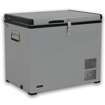 Whynter FM-45G 45 Quart Portable Refrigerator and Deep Freezer Chest, AC 110V/ DC 12V, Real Chest Fr...