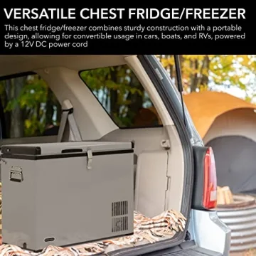 Whynter 45 Quart Portable Refrigerator Freezer for Camping