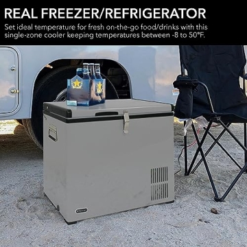 Whynter 45 Quart Portable Refrigerator Freezer for Camping