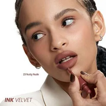 Peripera Ink the Velvet Lip Tint | Nutty Nude, High Pigment, Moisturizing
