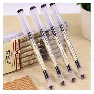 Liquid Ink Rollerball Pens - Quick-Drying, 0.38 mm