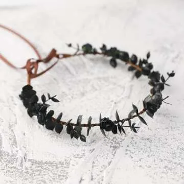 KorViSHOW Handmade Flower Crown - Elegant Bohemian Headpiece