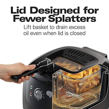 Hamilton Beach Electric Deep Fryer - 2 Liters Capacity