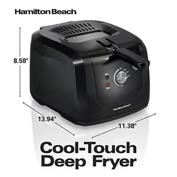 Hamilton Beach Electric Deep Fryer - 2 Liters Capacity