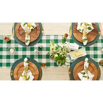 DII Buffalo Check Table Runner 14x72 for All Occasions