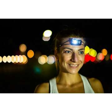 Petzl Bindi Rechargeable Headlamp, 200 Lumens