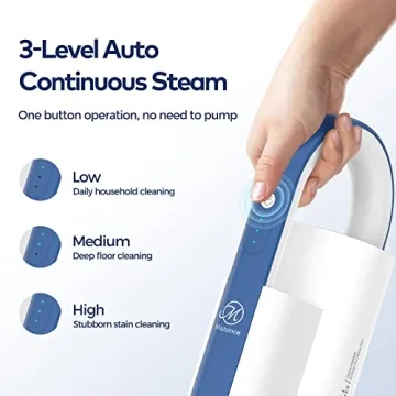 7 in 1 Steam Mop with Attachments,1800W Versatile Cleaner
