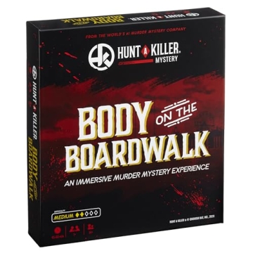 Hunt A Killer: Body On The Boardwalk, Catch the Amusement Park Killer, Interactive Unsolved Mysterie...