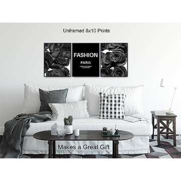 Chic Glam Wall Art Prints - Unframed Elegance for Every Space