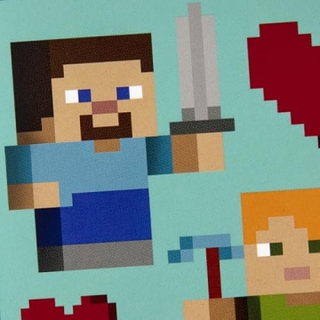 Hallmark Minecraft Valentine’s Day Cards and Stickers for Kids