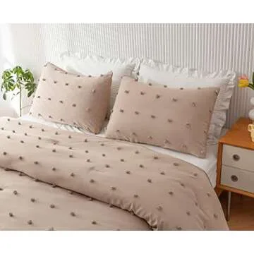 Ultra Soft JANZAA Queen Comforter Set - 3 Piece Bedding