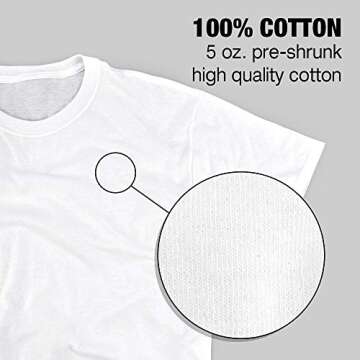 Jackson State University Official Circle Logo Unisex Adult T-Shirt, Navy, X-Large