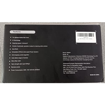 AlfaBot Window Cleaning Robot X6 Automatic Smart Glass Cleaner