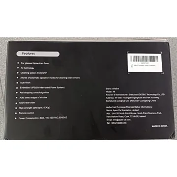 AlfaBot Window Cleaning Robot X6 Automatic Smart Glass Cleaner