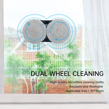AlfaBot Window Cleaning Robot X6 Automatic Smart Glass Cleaner