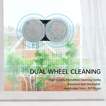 AlfaBot Window Cleaning Robot X6 Automatic Smart Glass Cleaner
