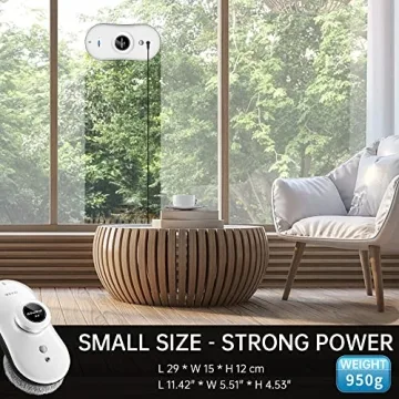 AlfaBot Window Cleaning Robot X6 Automatic Smart Glass Cleaner
