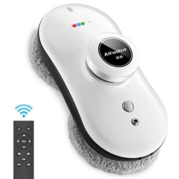 AlfaBot Window Cleaning Robot X6 Automatic Smart Glass Cleaner