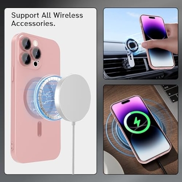 Soft Touch iPhone 15 Pro Max Case with Camera Protector