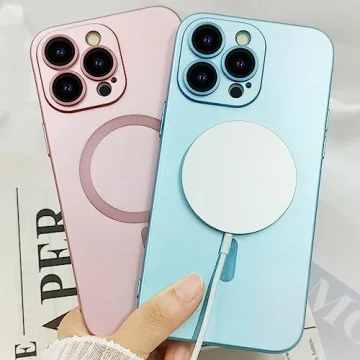 Soft Touch iPhone 15 Pro Max Case with Camera Protector