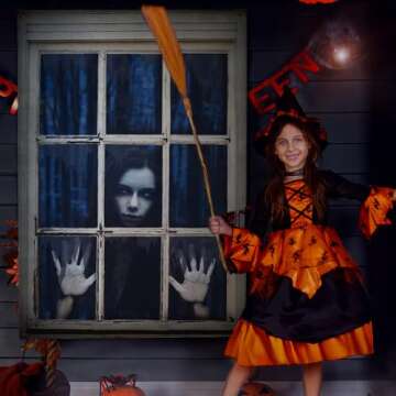 Halloween Window Decorations for Spooky Home Decor