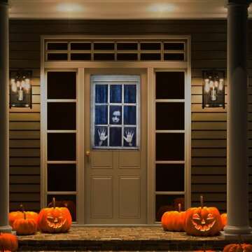 Halloween Window Decorations for Spooky Home Decor