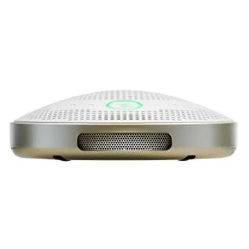 YAMAHA YVC-200 Portable USB & Bluetooth Speakerphone, Hold Meetings Anywhere, Noise Reducing Conference Phone with 10-Hour Rechargeable Battery Life