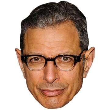 Jeff Goldblum Celebrity Mask: Ultimate Party Accessory