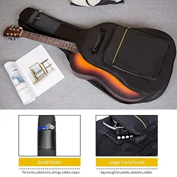 Mdvora Guitar Accessories Set: Gig Bag, Stand & Strap