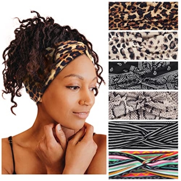 Stylish NON-SLIP Hairbands for Women | 6-Pack Headbands