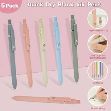 HRFGWDD 52 PCS Aesthetic School Supplies Kit