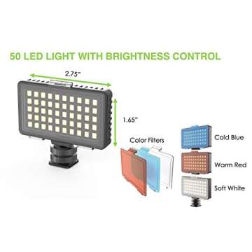 DigiPower Essentials 5PC Video Blogging Kit…, Black, Medium (DPS-VLG5)