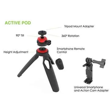 DigiPower Essentials 5PC Video Blogging Kit…, Black, Medium (DPS-VLG5)