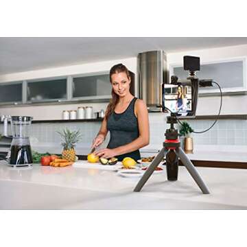 DigiPower Essentials 5PC Video Blogging Kit…, Black, Medium (DPS-VLG5)