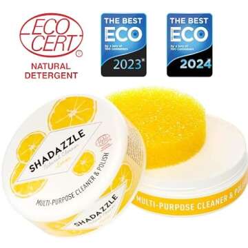 Shadazzle Natural All Purpose Cleaner and Polish – Eco friendly Multi-purpose Cleaning Product –...