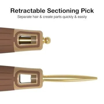 Olivia Garden NanoThermic Speed XL Extra-Long Barrel Thermal Round Hair Brush with ergonomic non-slip handle (not electrical) NT-XL44 (1 3/4")