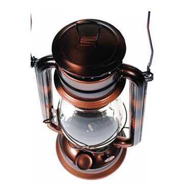 S4O Hanging Hurricane Lantern / Elegant Wedding Light / Table Centerpiece Lamp - 12 Inches (2, Antique Brass)