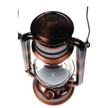 S4O Hanging Hurricane Lantern / Elegant Wedding Light / Table Centerpiece Lamp - 12 Inches (2, Antique Brass)