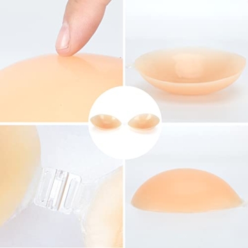 HILRITORI Adhesive Bra Silicone Push Up Support for Women