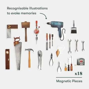Relish Handyman Magnetic Puzzle for Seniors and Dementia Support