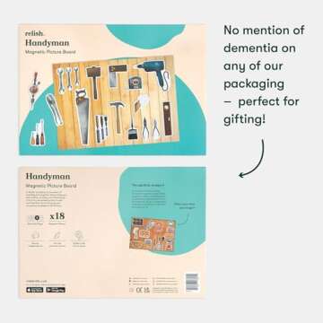 Relish Handyman Magnetic Puzzle - Alzheimer's Activities & Dementia Aids/Products for Elderly and Seniors