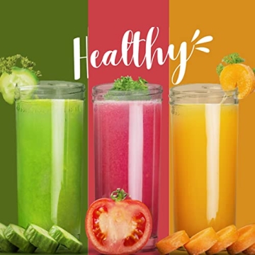 Stylish Fenspeed 2pcs Mason Jar Tumblers Set for Beverages