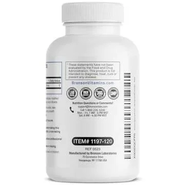 Bronson Alpha Lipoic Acid 600 MG - Antioxidant Support