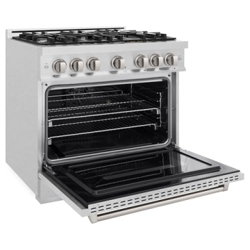ZLINE Classic Dual Fuel Range 36" with 6 Burners