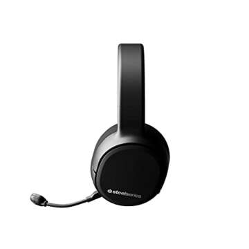 SteelSeries Arctis 1 Wireless Gaming Headset – USB-C Wireless – Detachable ClearCast Microphone – For Nintendo Switch, PS4/PS5, PC, Android – Black