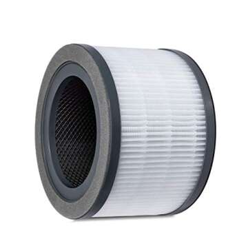 Levoit Air Purifier Replacement Filter, 3-in-1 High-Efficiency Activated Carbon, Vista 200-RF, 1 Pac...
