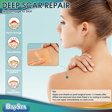 Professional Silicone Scar Sheets for Effective Scar Healing